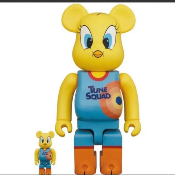 Space Jam BE@RBRICK TWEETY 100% & 400% ベアブリック メディコムトイ MEDICOMTOY