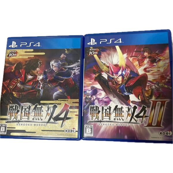 PS4ソフト 戦国無双4&戦国無双4Ⅱ 2本セット