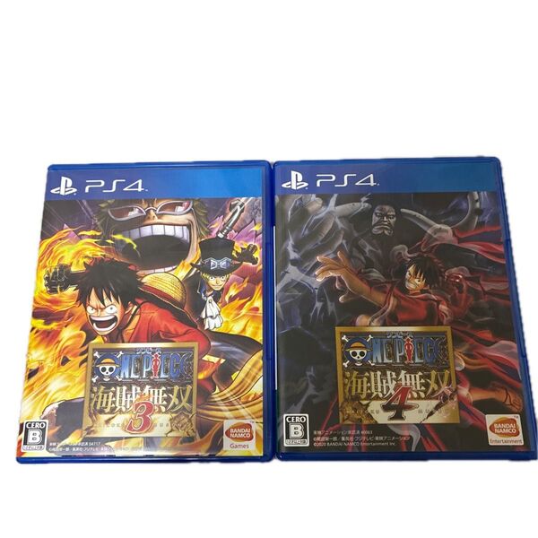 PS4ソフト ONE PIECE 海賊無双3&4 2本セット 通常版