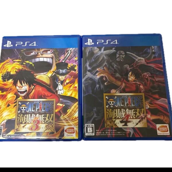 PS4 ONE PIECE 海賊無双3&4 2本セット