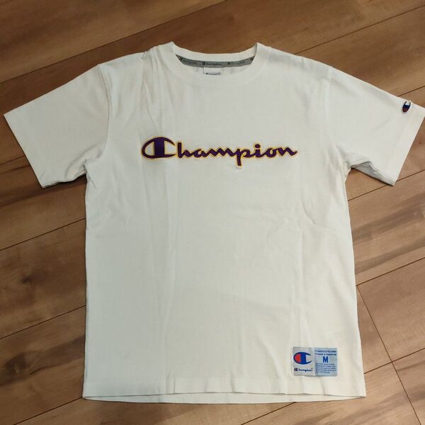 Champion ロゴTシャツ ホワイト Mサイズ