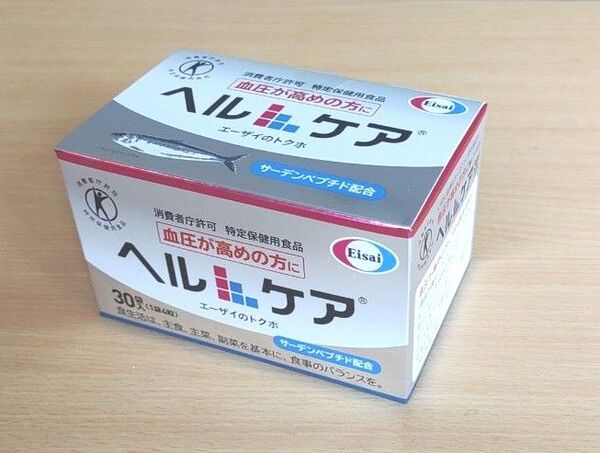 エーザイ ヘルケア 4粒×30袋+血圧手帳1冊