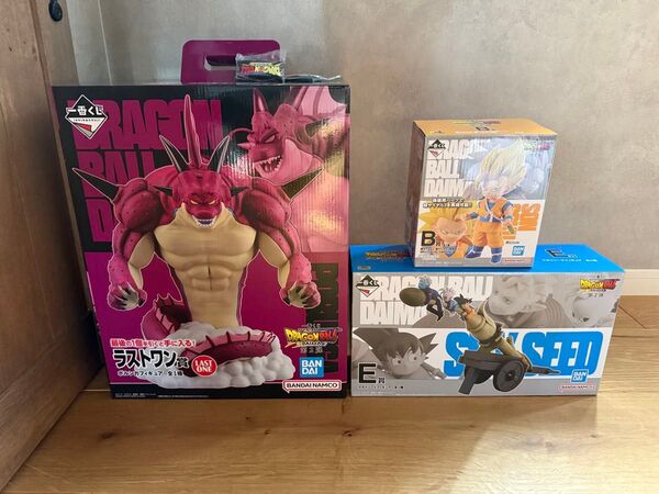 ドラゴンボール DAIMA 一番くじ ラストワン&B賞&E賞セット おまけ付