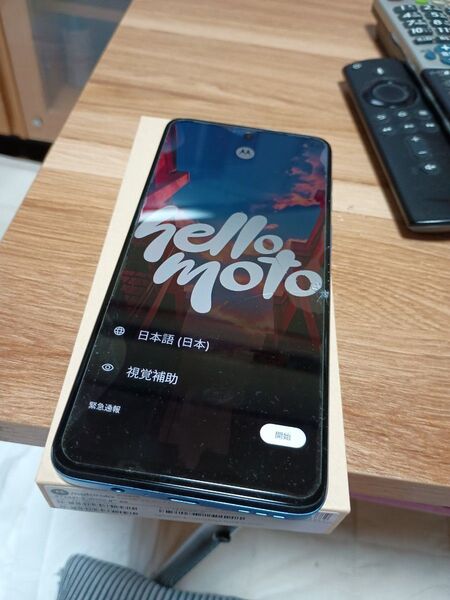ジャンク moto g64 5G 6.5インチ メモリー8GB ストレージ128GB シルバーブルー