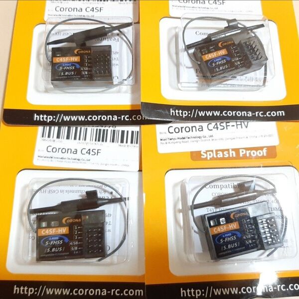 ●4個● CORONA C4SF-HV 受信機 互換品 3PL 4PL 4PLS 3PV 4PV 4PM 4PX 7PX フタバ