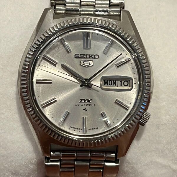 セイコー SEIKO セイコー ファイブDX 5139-7010 27石 Cal.5139A 自動巻 稼働品