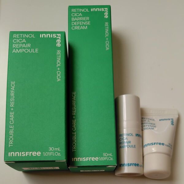 innisfree レチノールシカ リペアセラム 30ml レチノールシカディフェンスクリーム 50ml 【お試しサンプル付】