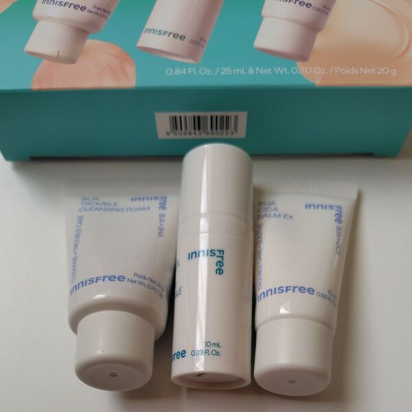 innisfree ビジャ クリア クレンジングフォーム ビジャ シカバーム EX レチノール シカ リペア セラム サンプル3種