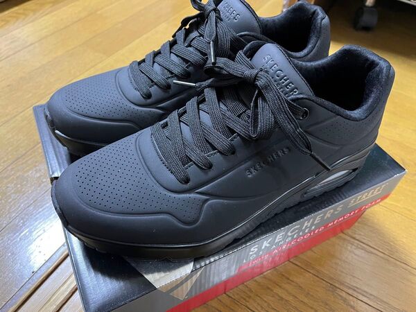 スケッチャーズ Skechers ウノ スタンド オン エア ブラ 27.5cm メンズ uno stand on air