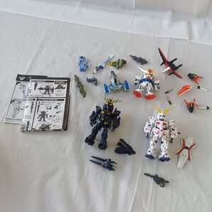 ストライクガンダム フルウェポンセット ユニコーン バンシィ デストロイモード フィギュアセットまとめ売り 一番くじd賞e賞 SD