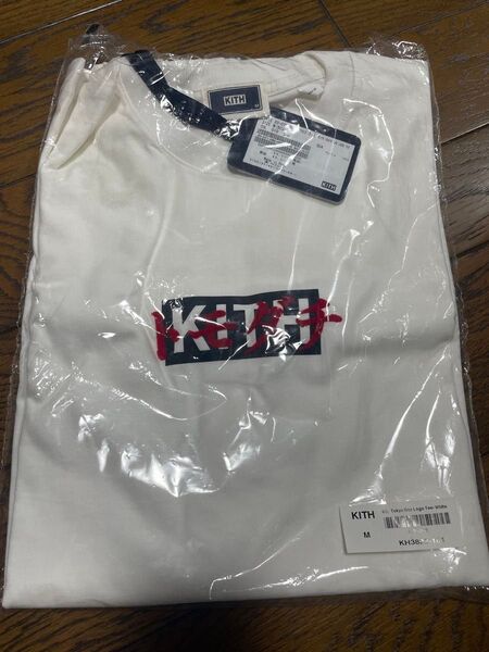Mサイズ KITH ボックスロゴ Tシャツ トモダチ 東京限定 半袖 ホワイト