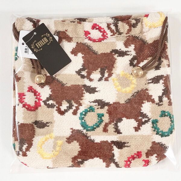 FEILER◆スプリントホース◆巾着 ポーチ◆新品 タグ付き