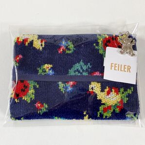 FEILER◆ハイジ◆ティッシュポーチ◆ネイビー◆新品 タグ付き
