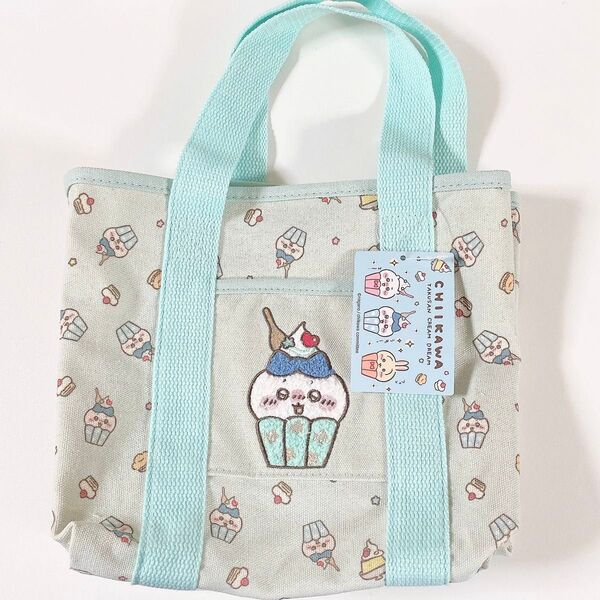 Aveil アベイル◆ちいかわ ハチワレ◆サガラ刺しゅうトートバッグ◆新品◆タグ付き