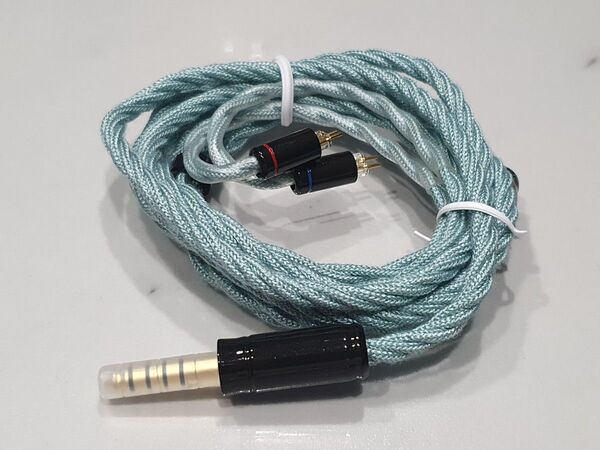 Nicehck SilkCyan + Hi Cotton 4.4mm 2pin×2本セット