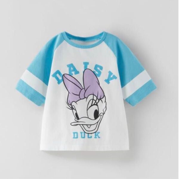 ZARAキッズ デイジーダック Tシャツ キッズ ディズニー Disney 子ども服100 105