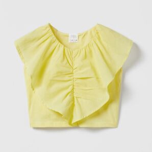 ZARAガール 新品未使用 トップス イエロー 子ども服120
