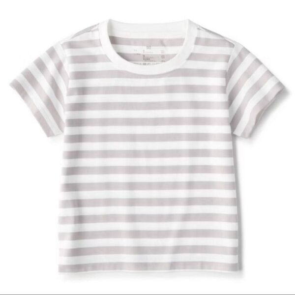 無印良品 キッズ Tシャツ ライトシルバーグレー 子ども服90