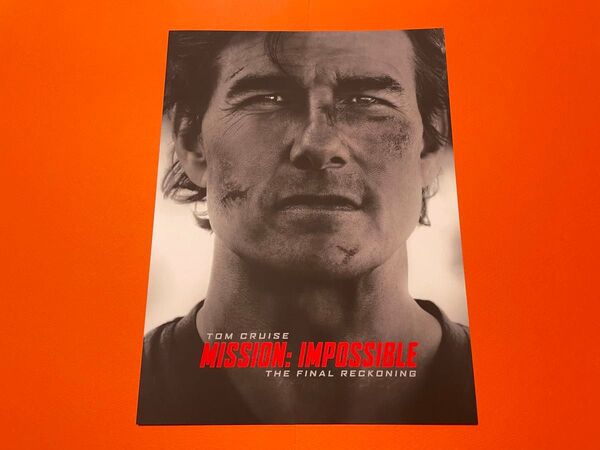 新品 未読 映画パンフレット ミッション:インポッシブル/ファイナル・レコニング トム・クルーズ