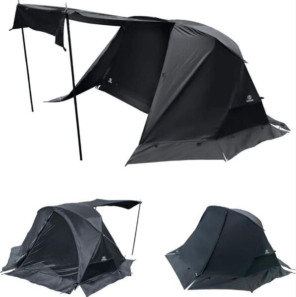 GOGlamping フライシートのみ 【SKY EYE FLY 自立式テント 専用フライシート ソロ 1人用 防 前室ありY65