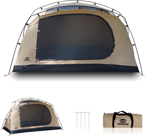 GOGlamping SKY EYE 自立式TCテント 1人用 天窓・焚き火可 テント 軽量 TC ソロテント キャンプ