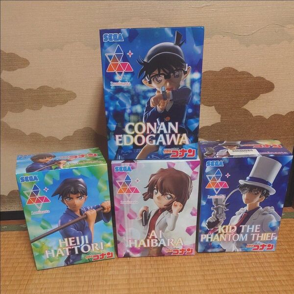 名探偵コナン フィギュア luminasta 江戸川コナン 灰原哀 服部平次 怪盗キッド