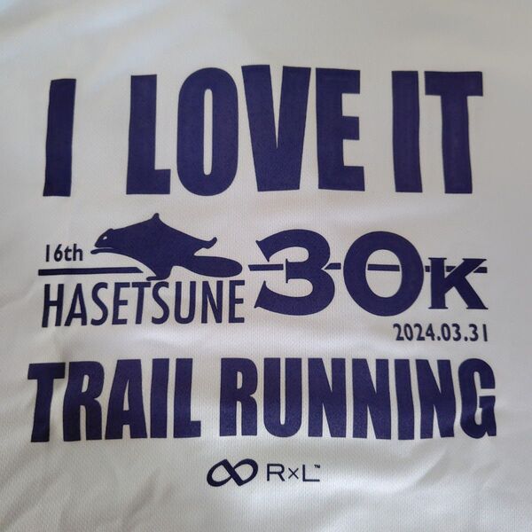 【未使用】ハセツネ30K 2024年 参加賞Tシャツ Lサイズ
