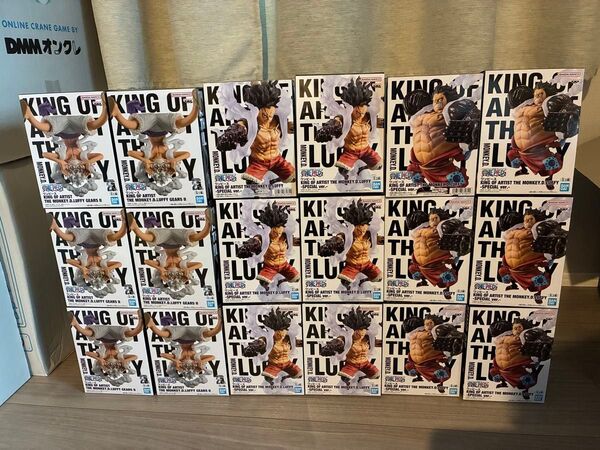 KING OF ARTIST ワンピース フィギュア ルフィ プライズフィギュアセット