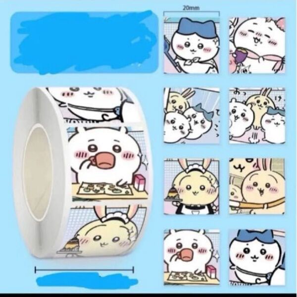 No#13 新CYKW四角可愛いタイプシール 美品早い者勝ち 1ロールのみ配送¥550
