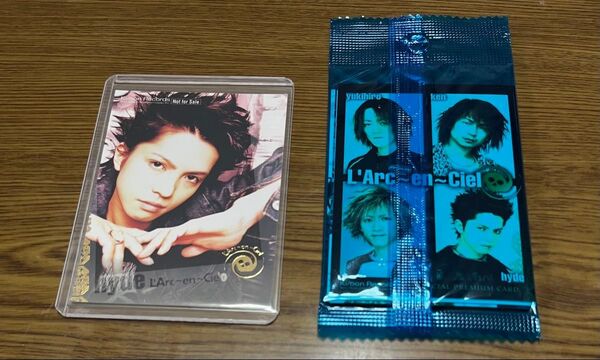 hyde ラッキーカード L'Arc〜en〜Ciel honey 花葬 浸食 抽選 当選