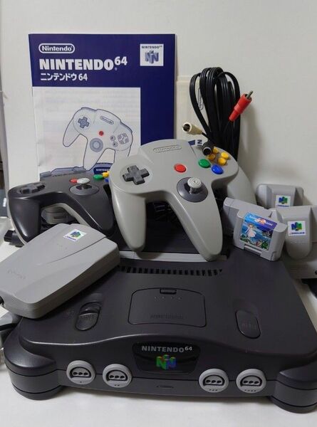 NINTENDO64 本体 コントローラ×2 他