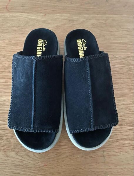 27cm CLARKS クラークス オーバーレイ スライド