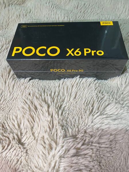XIAOMI POCO X6 Pro 5Gブラック12GB 512GB グローバル版SIM フリー