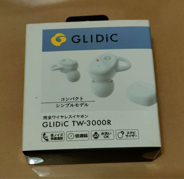 GLIDIC 完全ワイヤレスイヤホン TW-3000R ホワイト 新品未開封