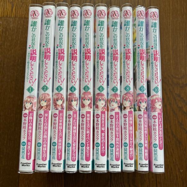 誰かこの状況を説明してください! 契約から始まるウェディング 1~10巻