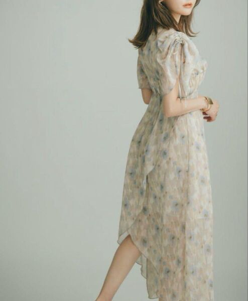 クレイミー Crayme Watercolor Tulips Dress 菅野結以