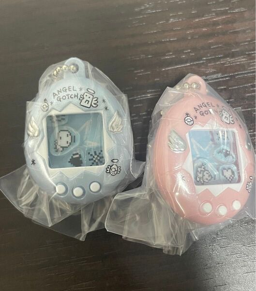 たまごっち シャカシャカチャームコレクション てんしっち パールピンク パールブルー ガチャ