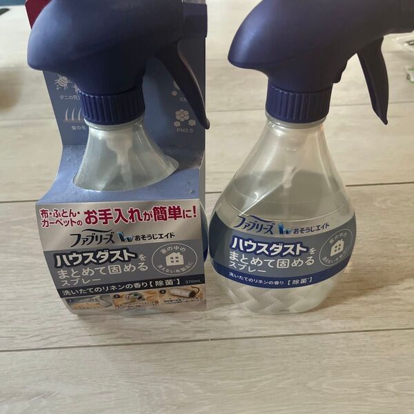 ファブリーズ ハウスダストをまとめて固めるスプレー 370ml×2個セット