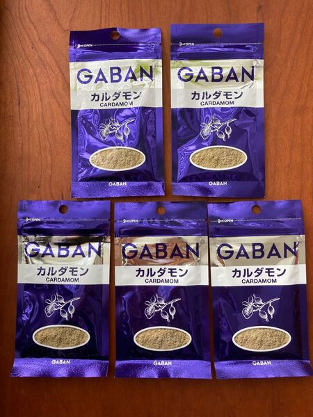 GABAN カルダモン パウダー 7g×5袋セット ギャバン