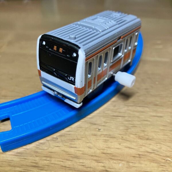 カプセルプラレール E233 中央線 ゼンマイ車 ガチャ カプセルトイ