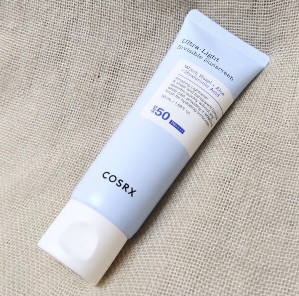 (新品未使用) COSRX コスアールエックス ウルトラライト 透明UVクリーム (日焼け止め) 50ml