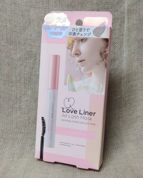 (新品未使用) Love Liner ラブ ライナー オール ラッシュ マスク (ラメ・パールマスカラ) クリスタルピンク