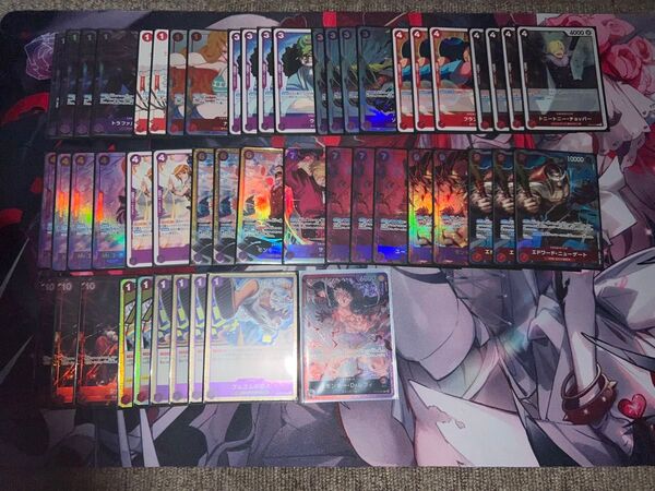 赤紫ルフィ デッキ トレーディングカード