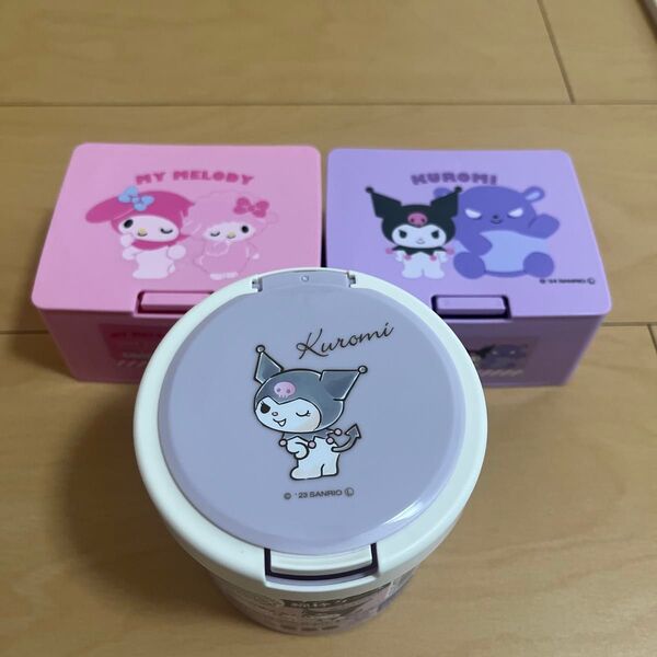 サンリオ マイメロ マイメロディ クロミ クロミちゃん 小物ケース 綿棒ケース 小物入れ 綿棒