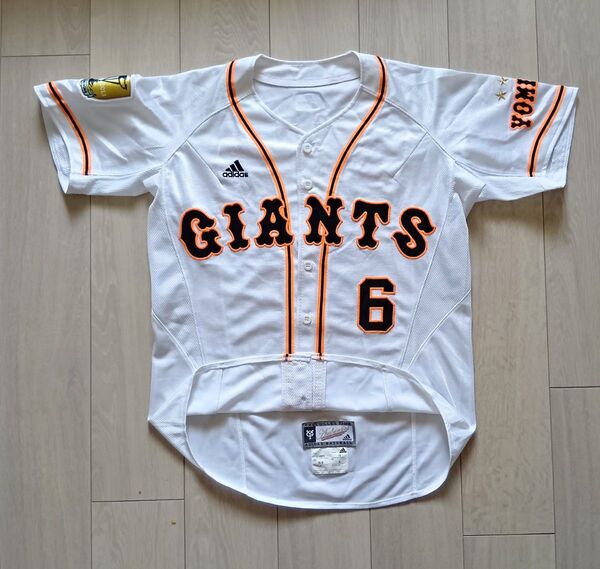 【プロモデル】読売 巨人 ジャイアンツ 坂本 ホーム ユニフォーム アディダス M オーセンティック プロコレクション