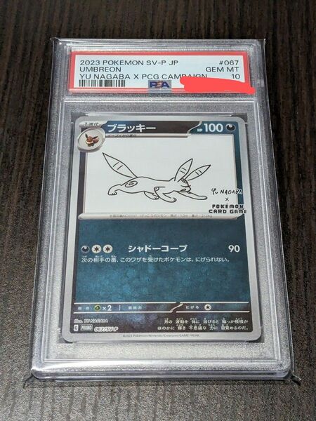PSA10ポケモンカード ブラッキー(プロモ)