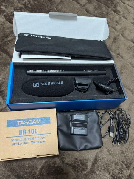 SENNHEISER MKE600 TASCAM DR-10セット