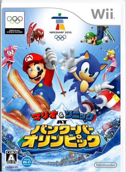 【Wii】 マリオ&ソニック AT バンクーバーオリンピック 任天堂 Wii マリオ ソニック Wiiソフト