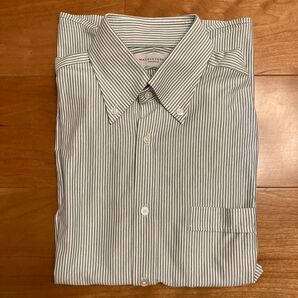 マッキントッシュロンドンMACKINTOSHLONDON半袖ストライプシャツSサイズ37