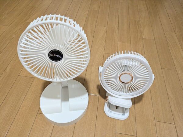 卓上扇風機 クリップハンディファン